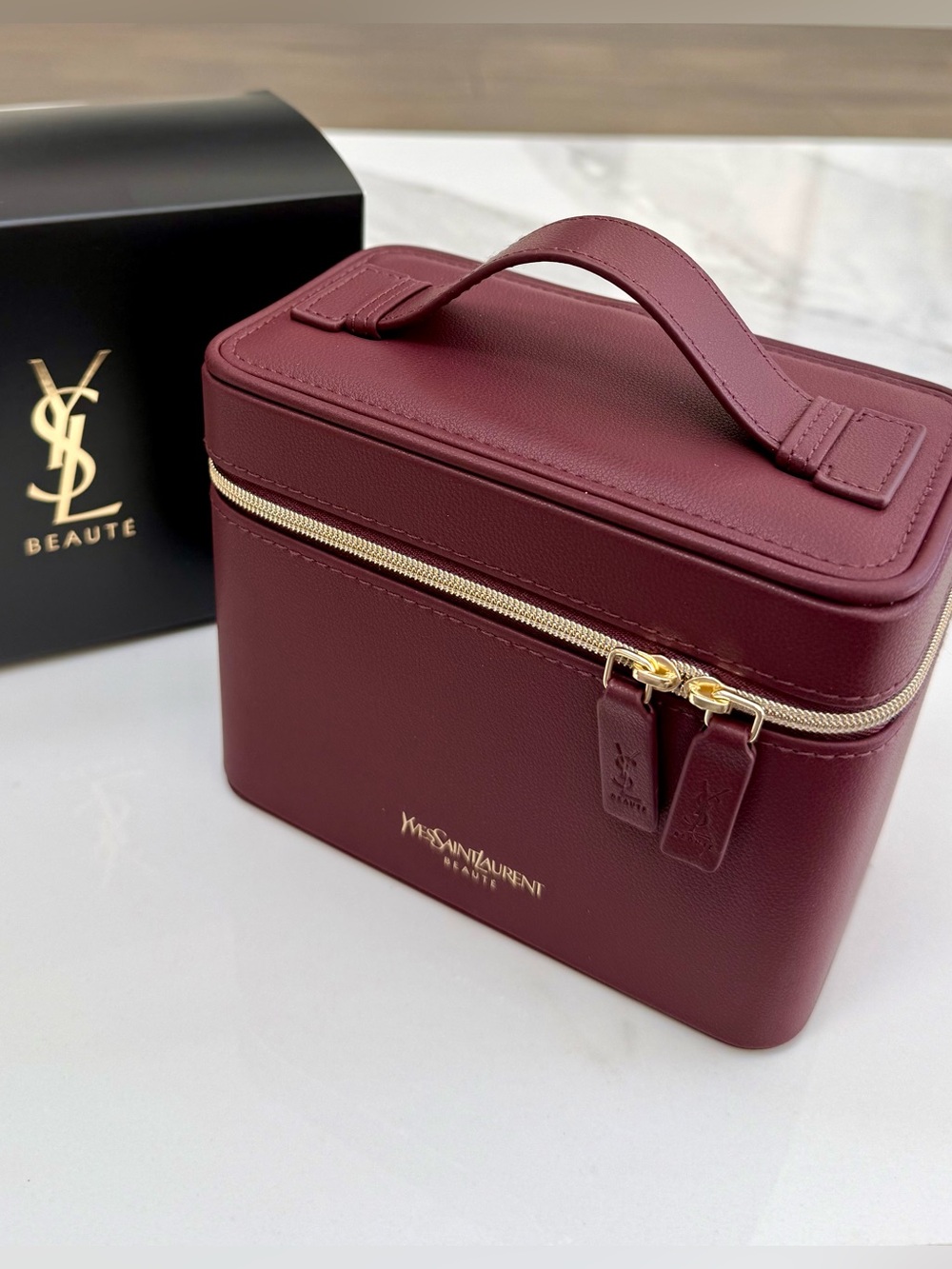 NWT -Yves Saint Laurent Vanity Case - Super Cute!